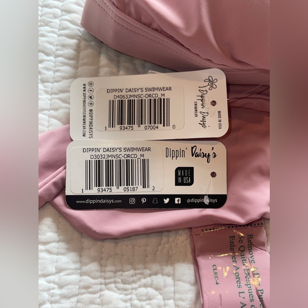 NWT DIPPIN’ DAISYS 2 PC bikini set - Picture 5 of 5